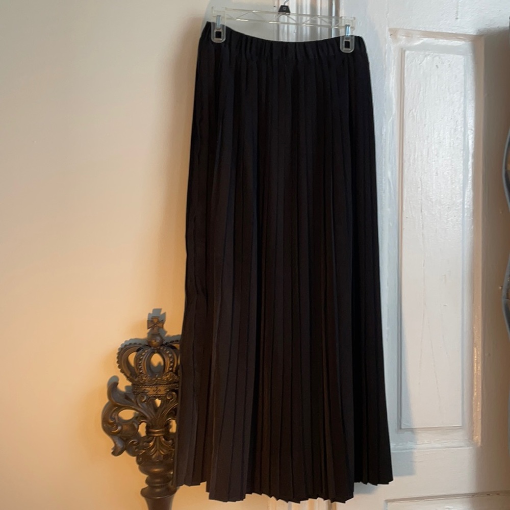 Banana Republic pleated maxi skirt